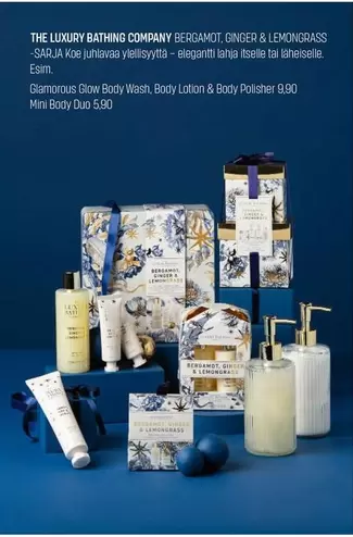 BERGAMOT, GINGER & LEMONGRASS