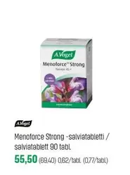 Menoforce Strong -salviatabletti / salviatablett 90 tabl.