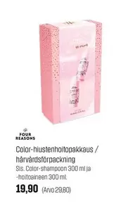 Color-hiustenhoitopakkaus / hårvårdsförpackning