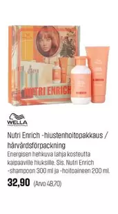 Nutri Enrich -hiustenhoitopakkaus / hårvårdsförpackning