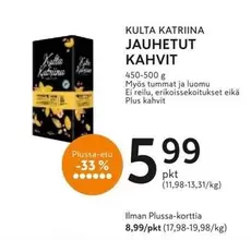 JAUHETUT KAHVIT
