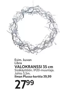 VALOKRANSI 35 cm