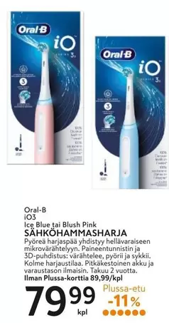 Oral B - 103 SÄHKÖHAMMASHARJA