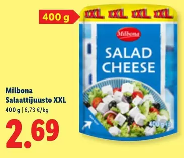 Salaattijuusto XXL