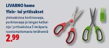 Yleis- tai yrttisakset