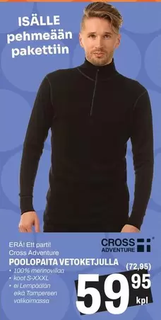 Cross - POOLOPAITA VETOKETJULLA