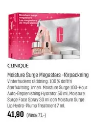 Moisture Surge Megastars -förpackning