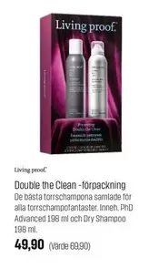 Double the Clean-förpackning