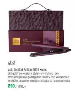 gold Limited Edition 2025 Xmas