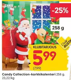 Candy Collection-karkkikalenteri