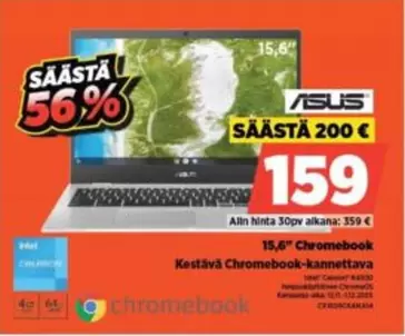 Asus - 15,6" Chromebook