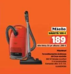 Miele - imurin AirClean -malleita