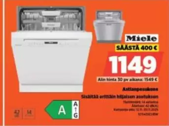 Miele - Astianpesukone