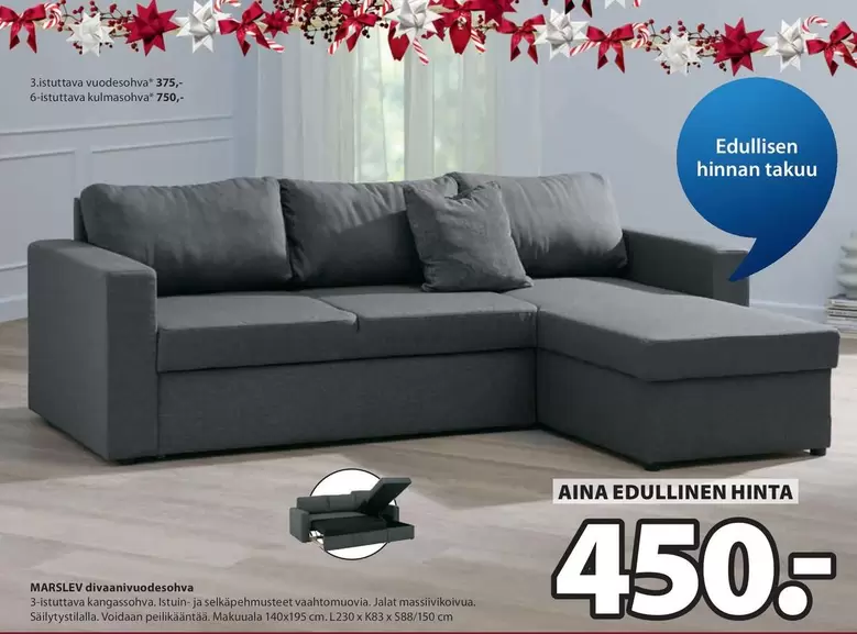 AMESLEV divaanisohva