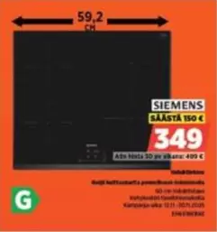 Siemens - Keittolevy