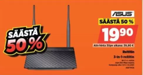 Asus - 3-in-1-reititin