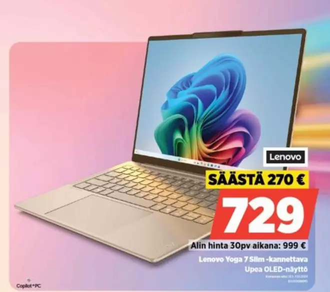 Yoga 7 Slim-kannettava