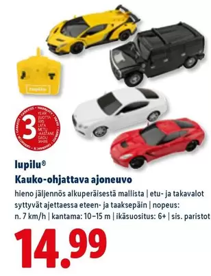 Kauko-ohjattava ajoneuvo