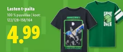 Lasten t-paita