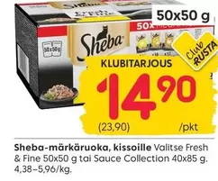 märkäruoka, kissoille Valitse Fresh & Fine