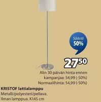KRISTOF lattialamppu