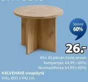 KALVEHAVE sivupöytä