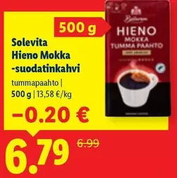 Hieno Mokka -suodatinkahvi