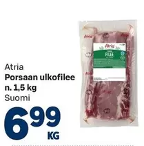 Porsaan ulkofilee