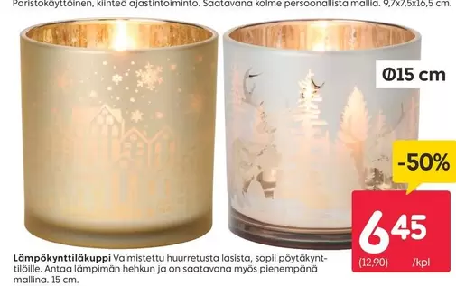 Lämpökynttiläkuppi