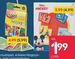 UNO Junior MOVE!, MICKEY