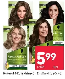 Natural & Easy -hiusväri