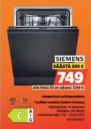 Siemens - Astianpesukone