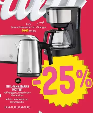 Equinox kahvinkeitin