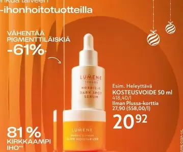 Heleyttävä KOSTEUSVOIDE