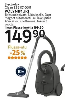 Clean EB61C1G311 PÖLYNIMURI