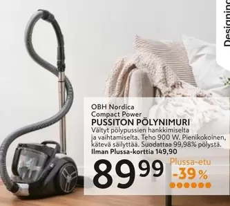Obh Nordica - PUSSITON PÖLYNIMURI