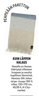 Stripe - Johan stripe -huopa