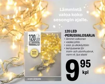 120 LED -PERUSVALOSARJA