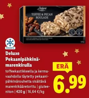 Pekaanipähkinä-marenkirulla