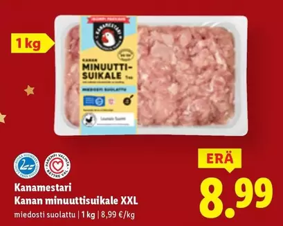 Kanan minuuttisuikale XXL