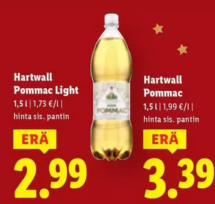 Hartwall - Pommac Light, Pommac