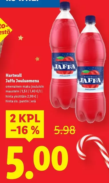 Hartwall - Jaffa Jouluomena