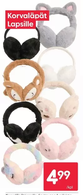 Korvaläpät Lapsille