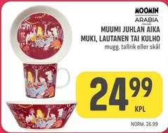 MUUMI JUHLAN AIKA MUKI, LAUTANEN TAI KULHO