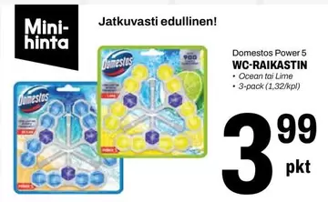 Lime - Power 5 WC-RAIKASTIN