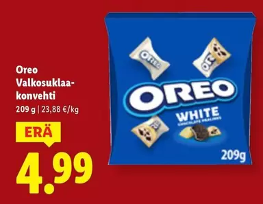 Oreo - Valkosuklaa-konvehti
