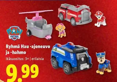 Ryhmä Hau -ajoneuvo ja -hahmo