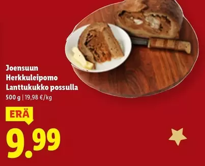 Lanttukukko possulla