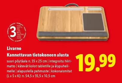 Kannettavan tietokoneen alusta