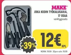 JOKA KODIN TYÖKALUSARJA